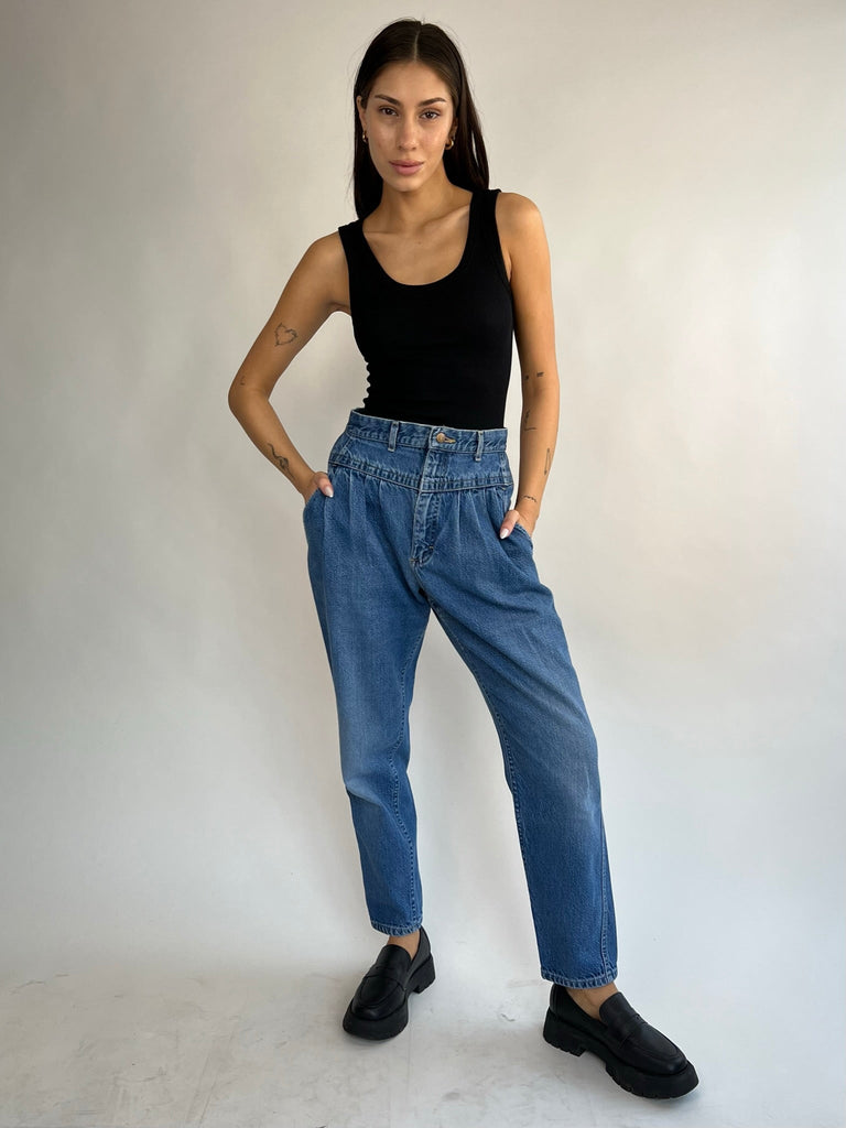 Jeans vintage Lee azul - Manba